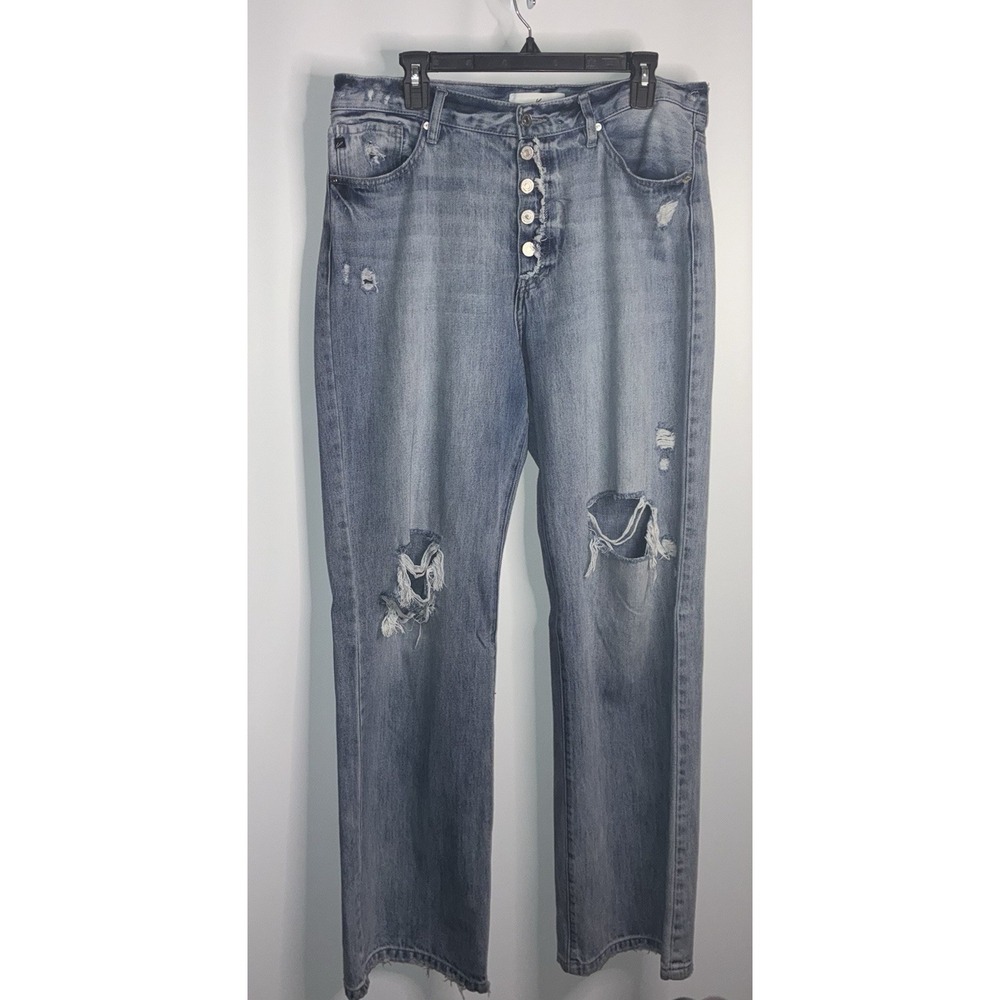 KanCan Women's Boot Cut Jeans - Faded Blue